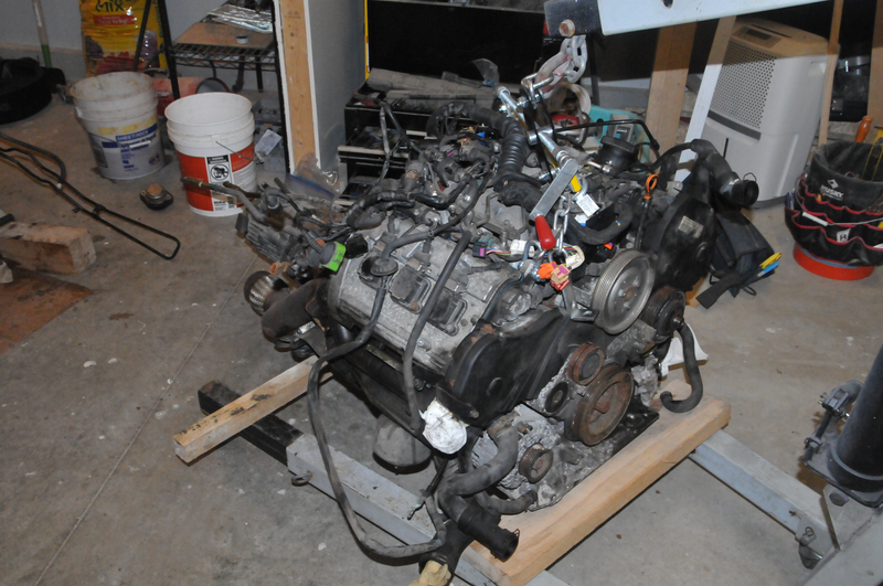 the size of this thing is why people do LS swaps I think
